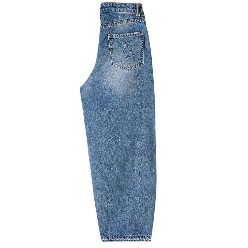 Patrizia Pepe jeans bambina ballon con strappi lavaggio blu 7P0394-D148 CB17 PATRIZIA PEPE 