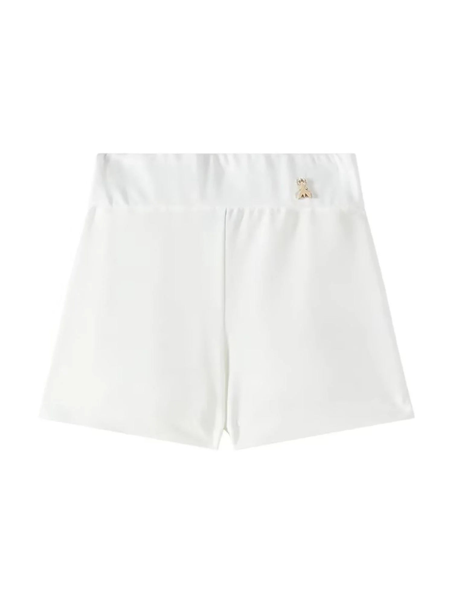 Patrizia Pepe shorts bambina in tessuto crepe panna 7P1325-A555 W146 PATRIZIA PEPE 