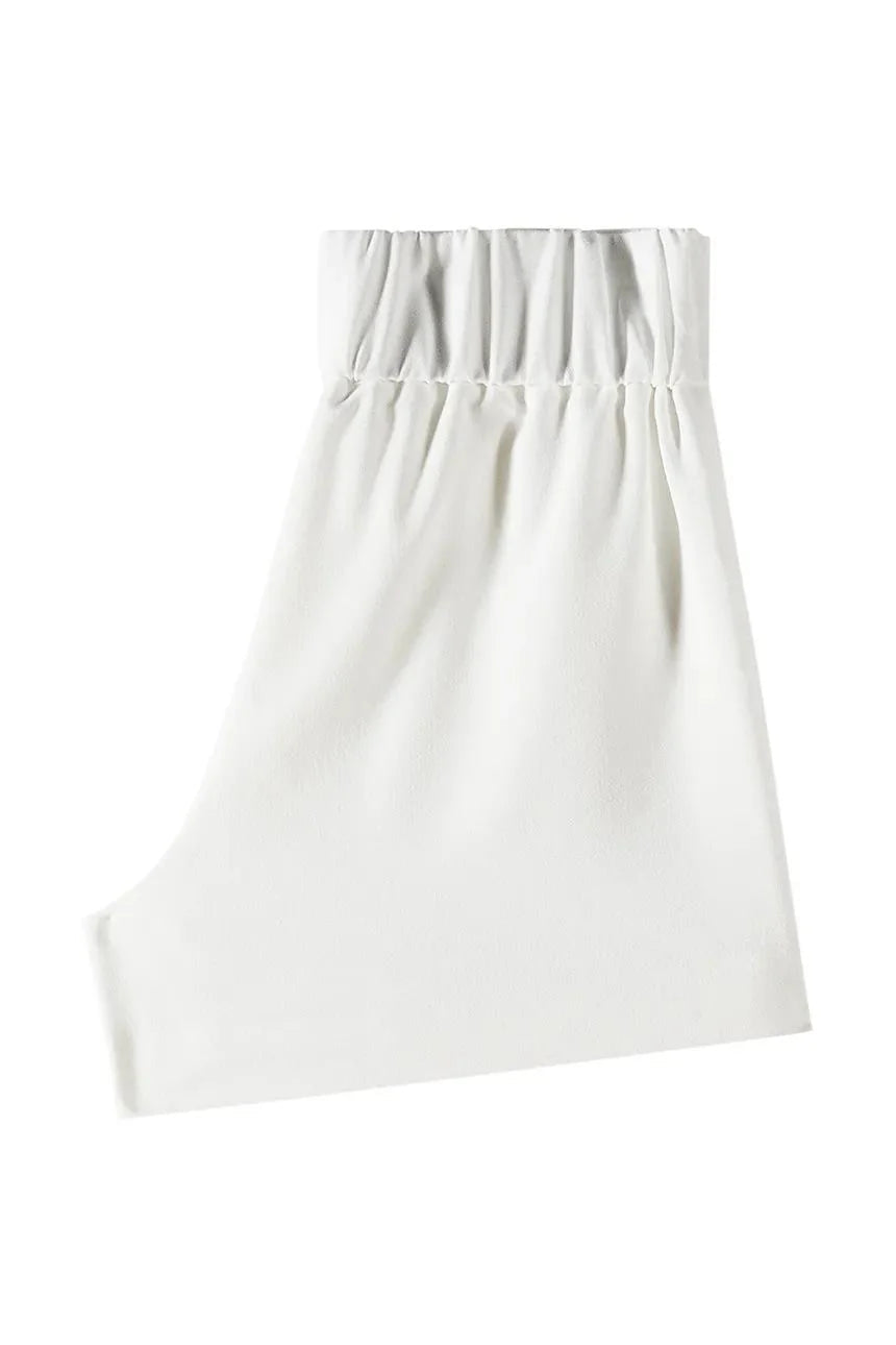 Patrizia Pepe shorts bambina in tessuto crepe panna 7P1325-A555 W146 PATRIZIA PEPE 