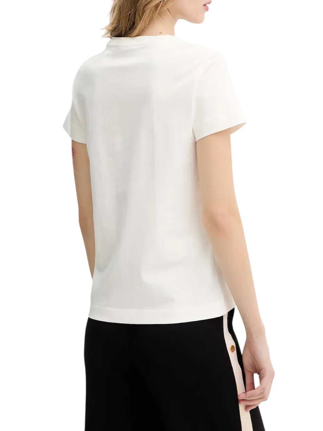 Pinko T-shirt donna Bussolotto manica corta bianco 100355-A339 Z05 PINKO 