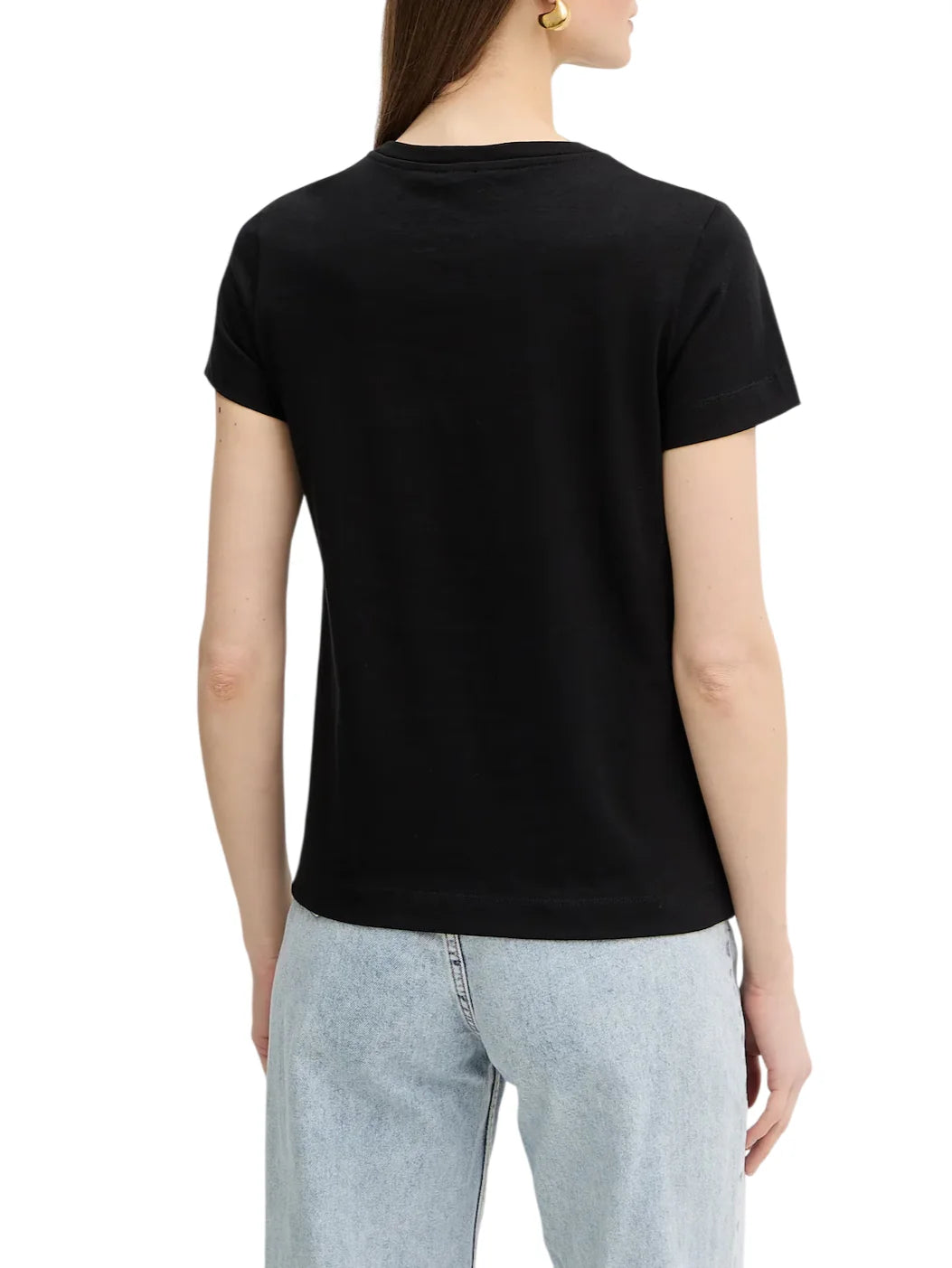 Pinko T-shirt donna Bussolotto manica corta nero 100355-A339 Z99 PINKO 