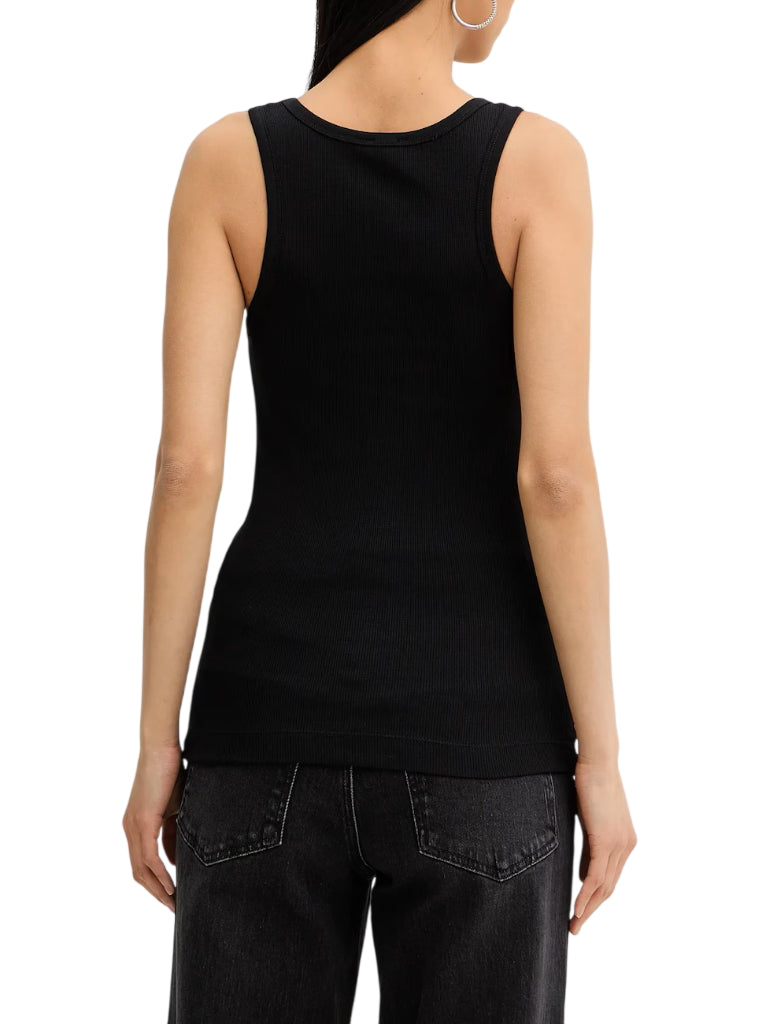 Pinko canotta a costine Calcolatore nero 100807-A338 Z99 PINKO 