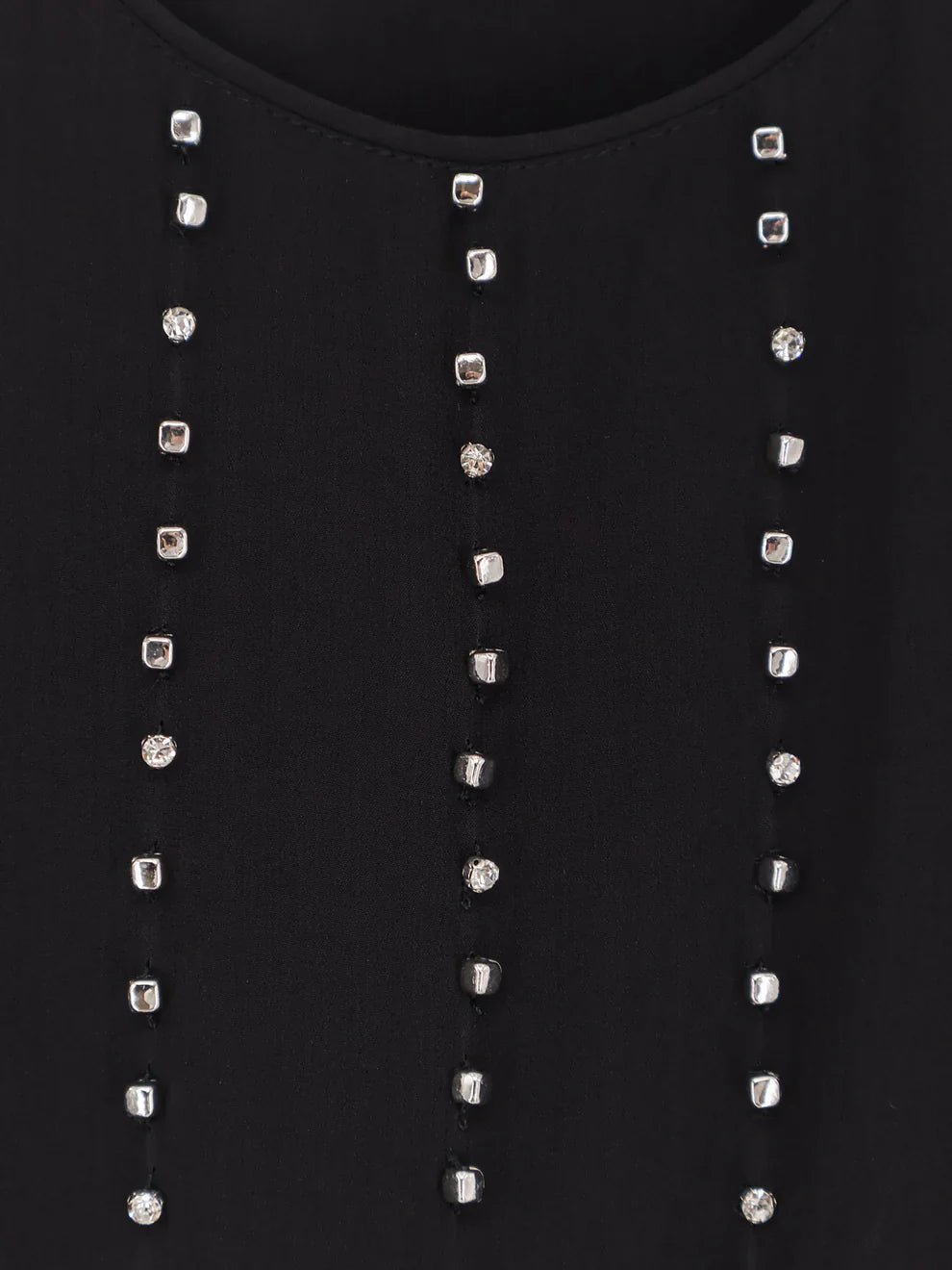 Pinko top Tessa con applicazioni gioiello nero 106214-A31F Z99 PINKO 