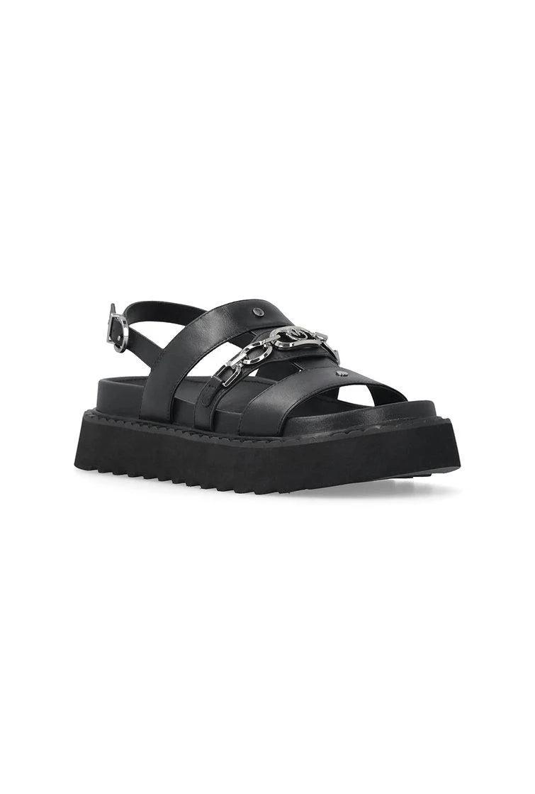 Pinko sandali Kate con fascette in pelle nero SD0517P001 Z99 PINKO 