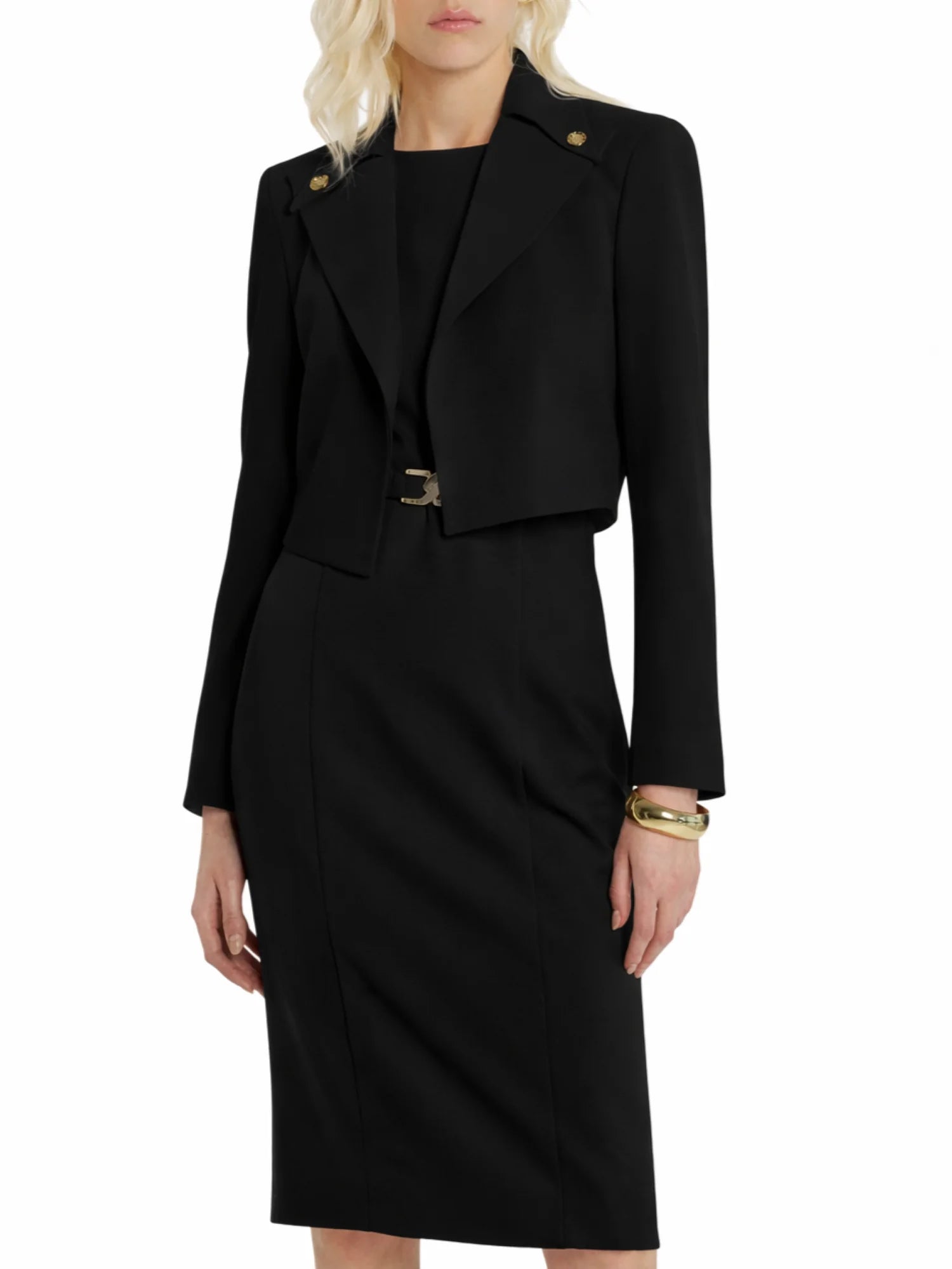 Relish giacca blazer crop Cassel nero CASSEL 1199 RELISH 