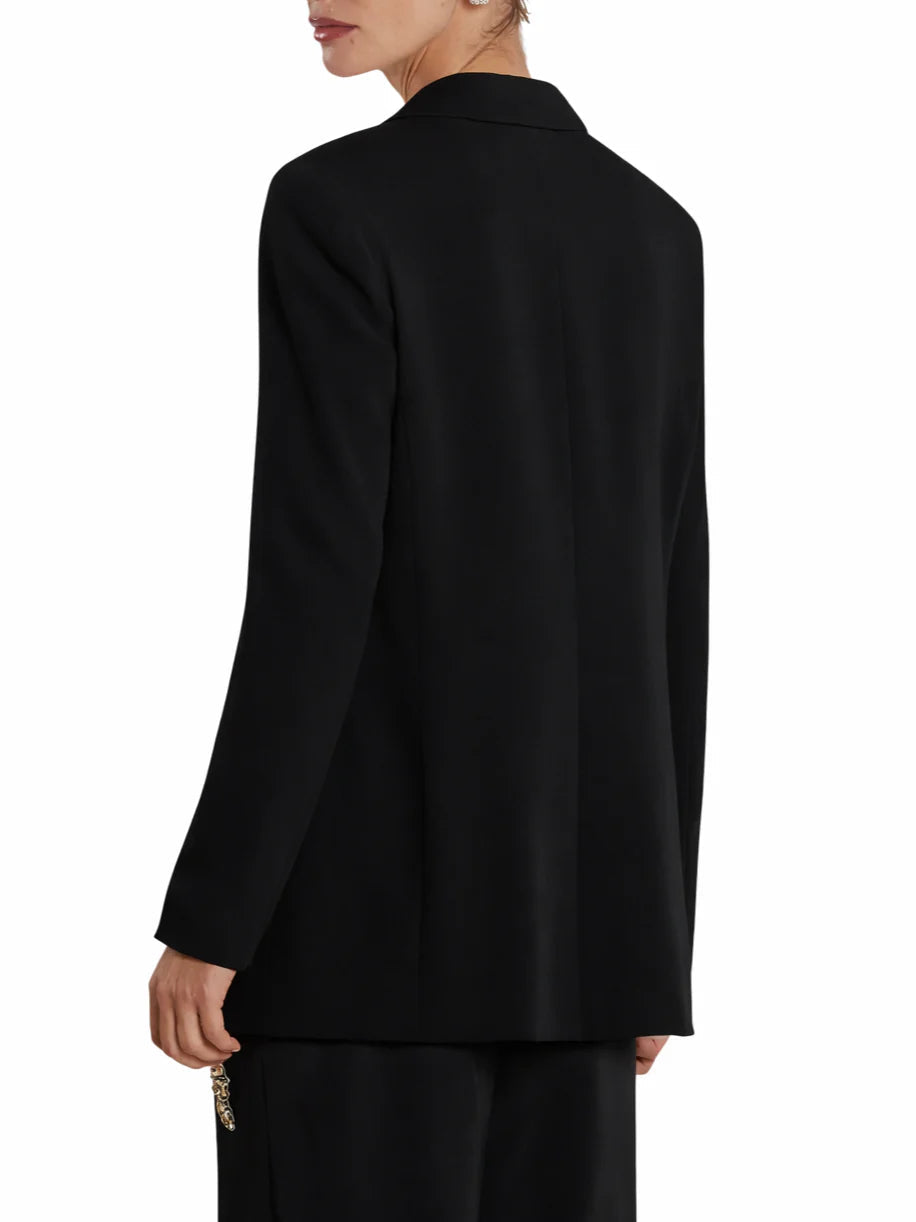 Relish giacca doppiopetto Duledam con applicazioni gioiello nero DULEDAM 1199 RELISH 