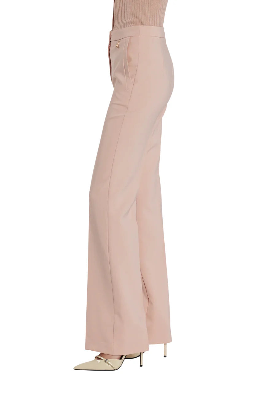 Relish pantaloni flare vita alta Indianapolis rosa INDIANAPOLIS 1489 RELISH 