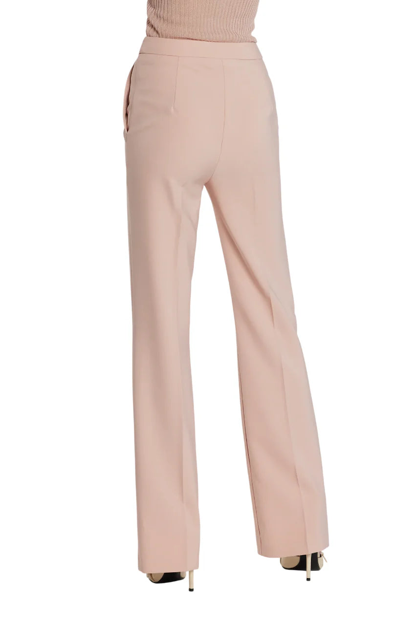 Relish pantaloni flare vita alta Indianapolis rosa INDIANAPOLIS 1489 RELISH 