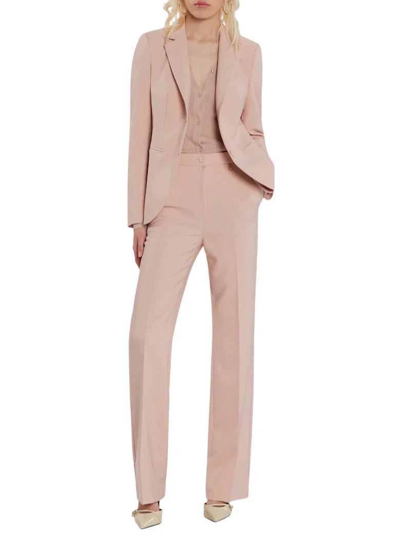 Relish pantaloni flare vita alta Indianapolis rosa INDIANAPOLIS 1489 RELISH 