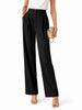 Sandro Ferrone pantaloni palazzo donna con pinces nero
