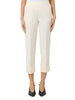 Sandro Ferrone pantaloni donna Furfantello crop panna