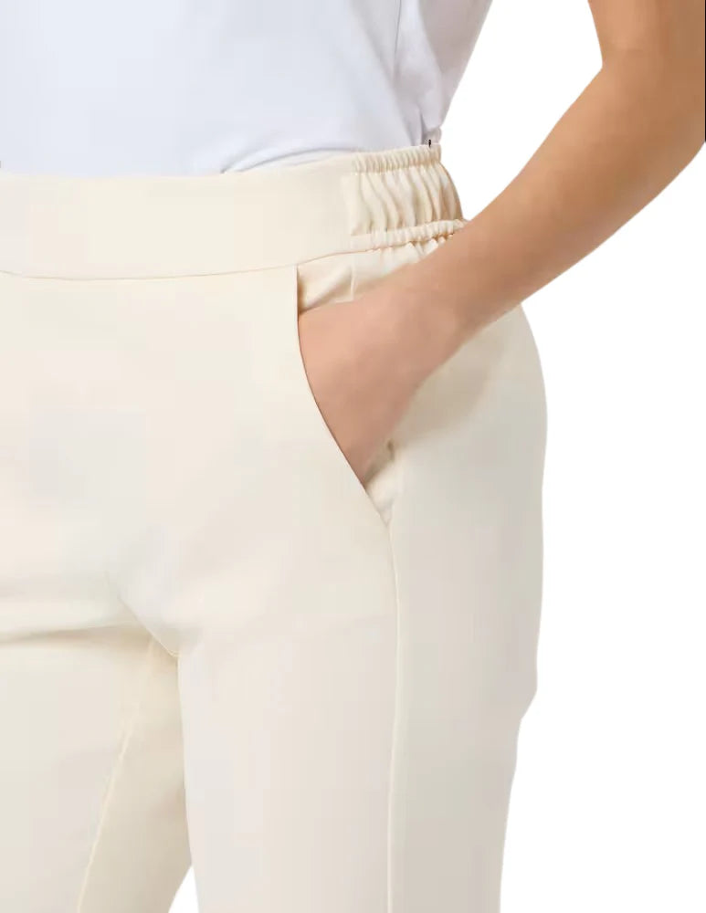 Sandro Ferrone pantaloni donna Furfantello crop panna S39XBFFURFANTELLOTEC ECRU Sandro FERRONE 