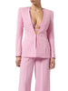 Silence giacca donna con perline rosa