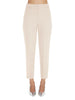 Silence pantaloni gamba slim donna ecrù