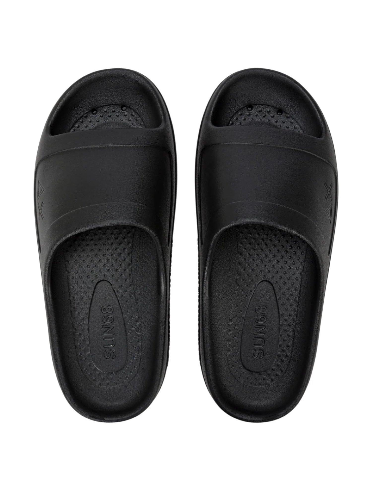 Sun68 ciabatte Slippers uomo in gomma nero X36112 NERO SUN68 