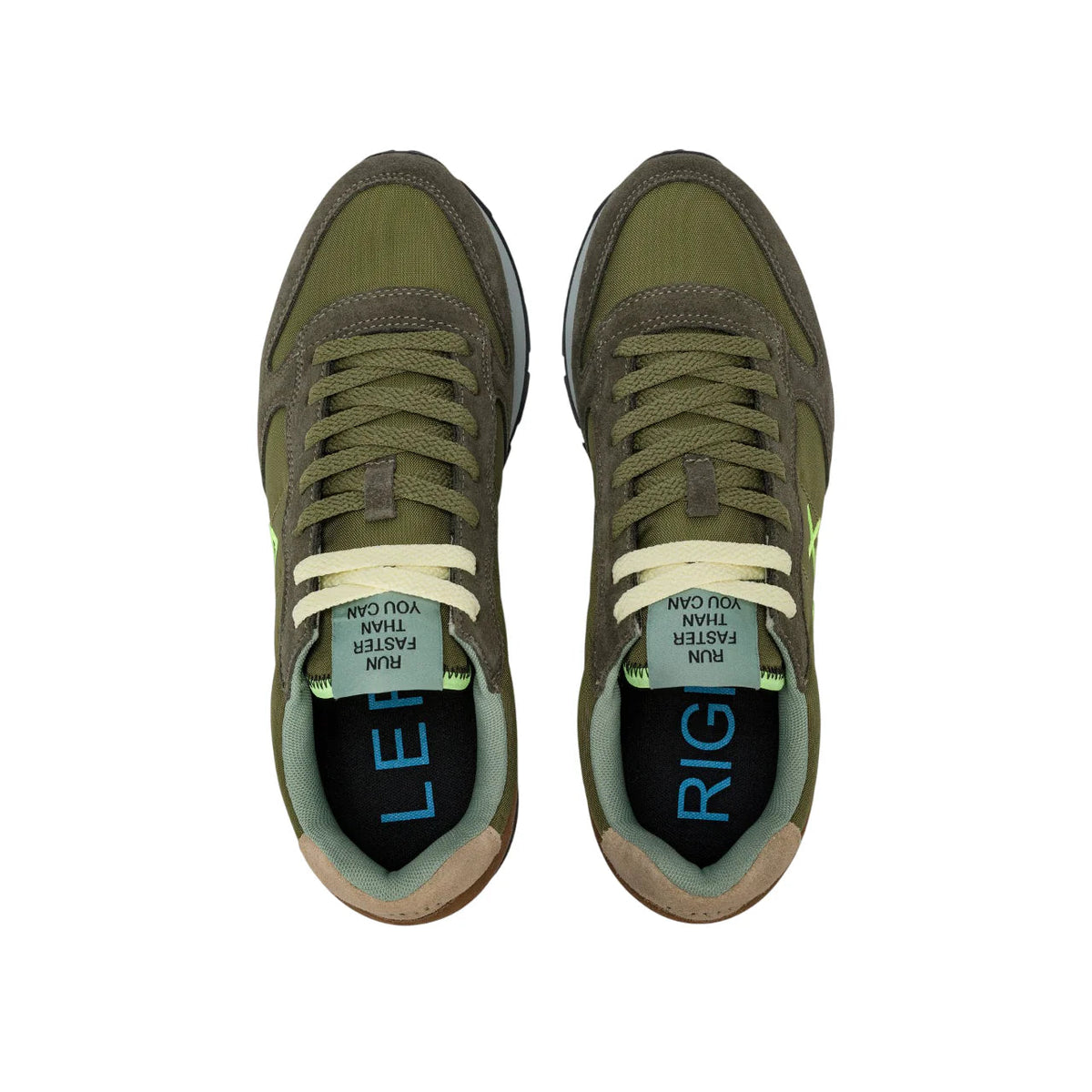 Sun68 sneakers uomo Tom Multicolor verde militare Z36106 MILITARE SUN68 