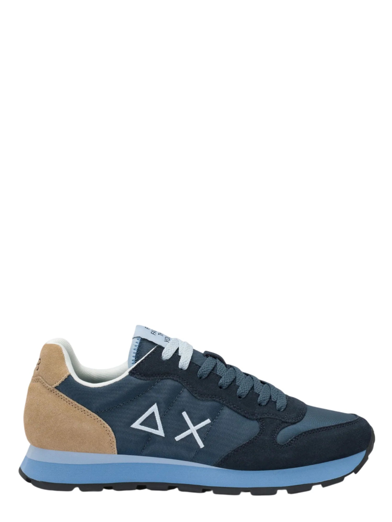 Sun68 sneakers uomo Tom Multicolor blu beige Z36106 NAVY BLUE SUN68 