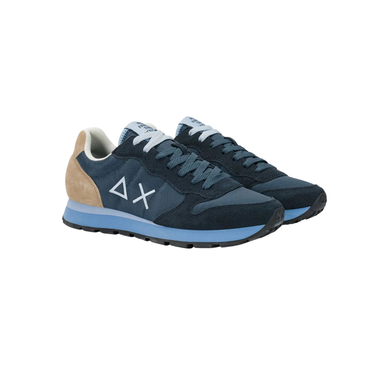 Sun68 sneakers uomo Tom Multicolor blu beige Z36106 NAVY BLUE SUN68 