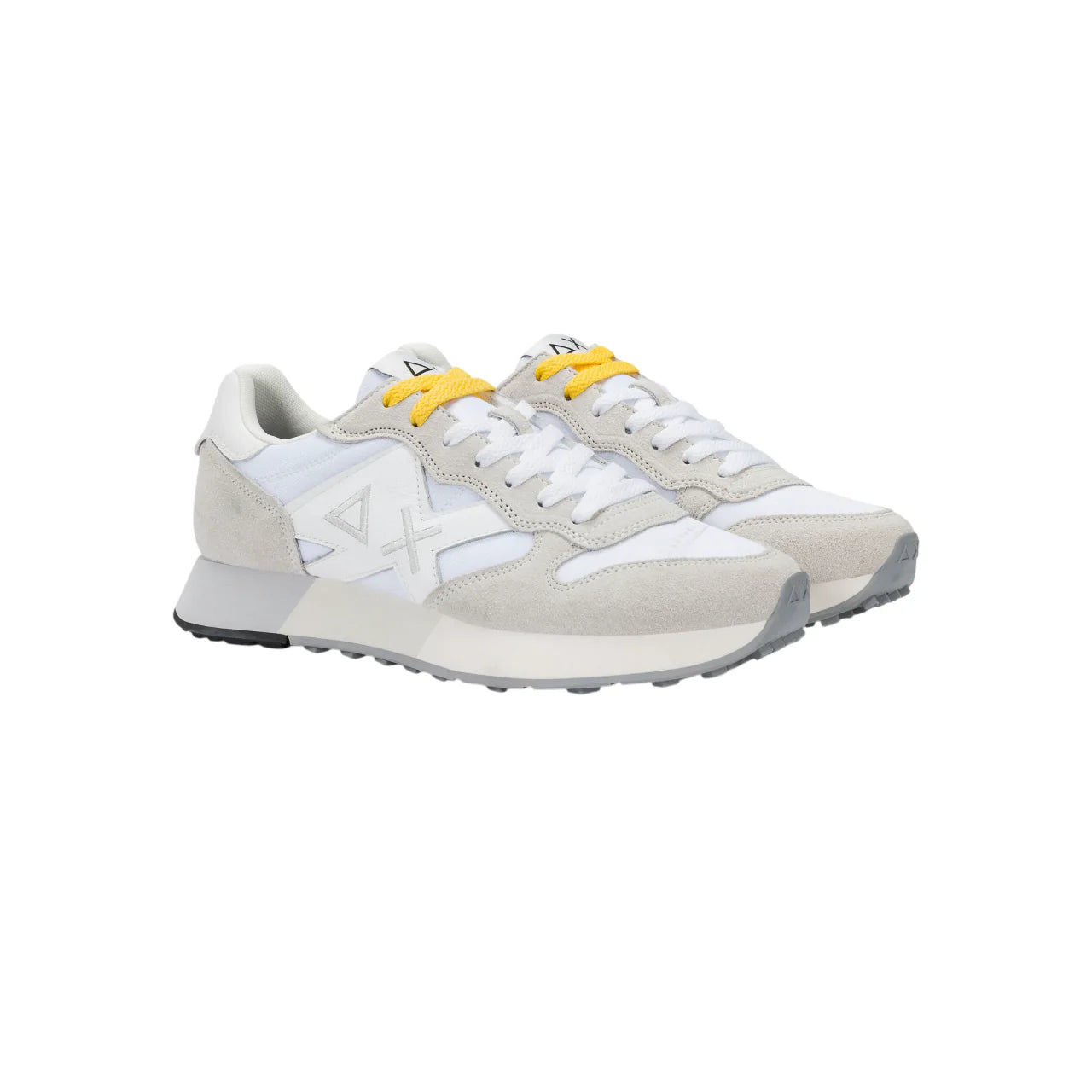 Sun68 sneakers uomo Jaki 2.0 bicolor bianco ecrù Z36116 BIANCO-BIANCO SUN68 