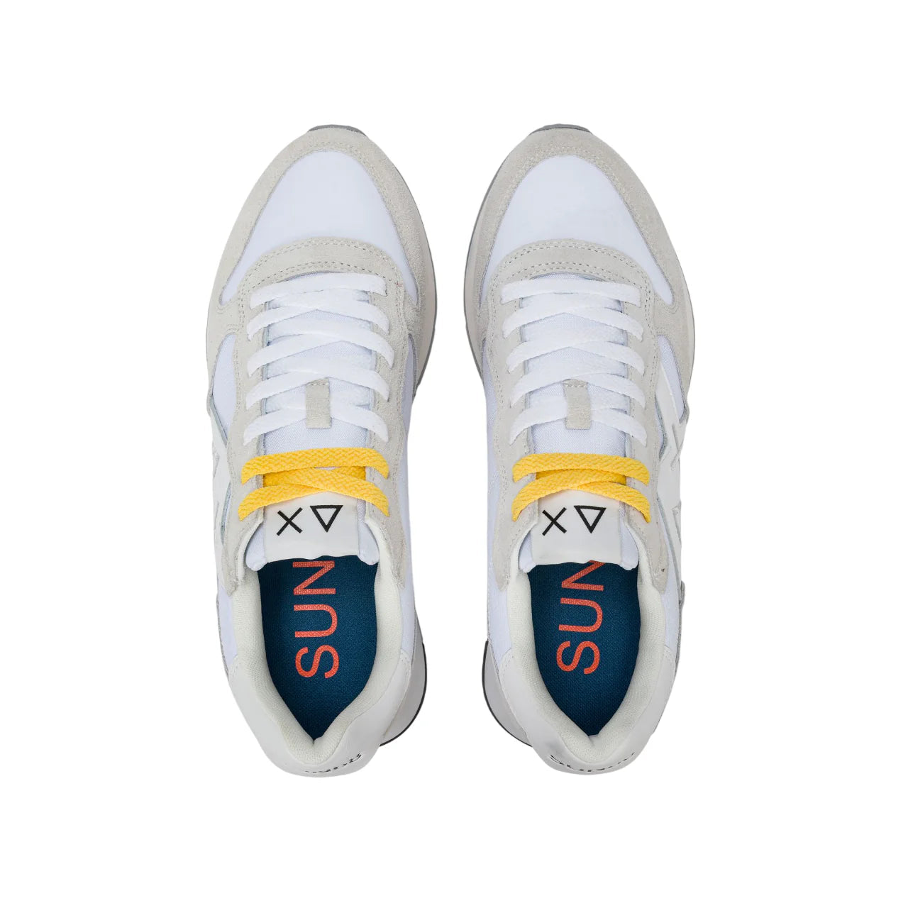 Sun68 sneakers uomo Jaki 2.0 bicolor bianco ecrù Z36116 BIANCO-BIANCO SUN68 