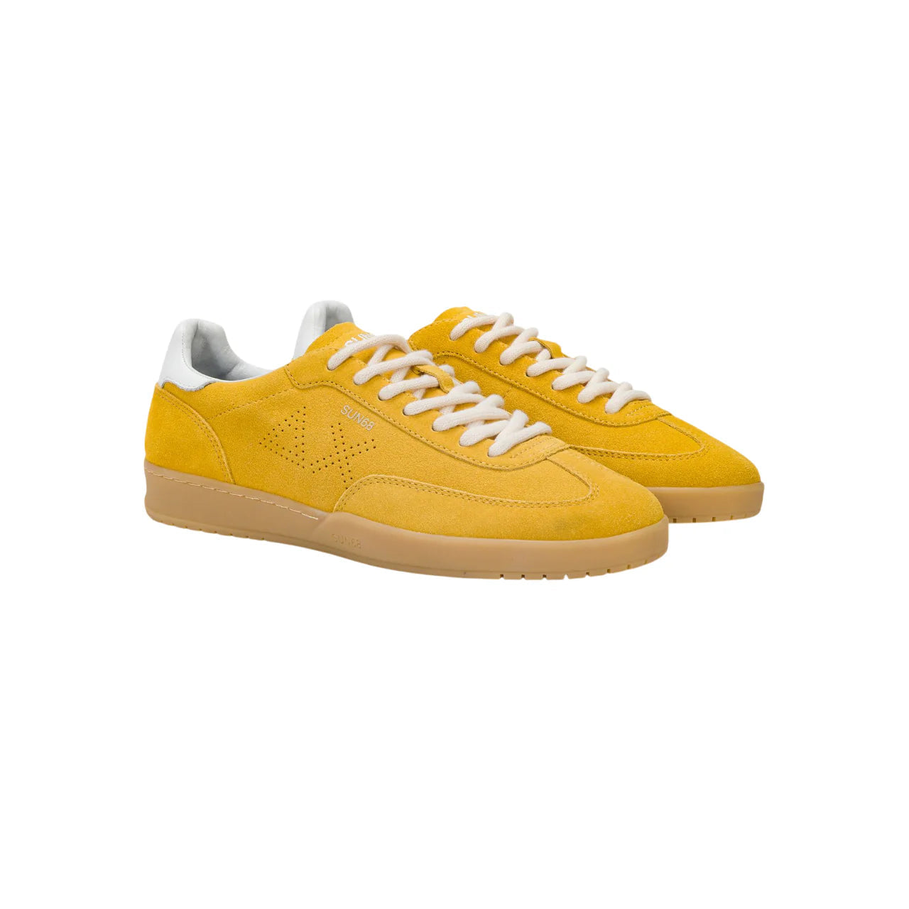 Sun68 sneakers uomo California Sun in suede giallo Z36142 GIALLO SUN68 