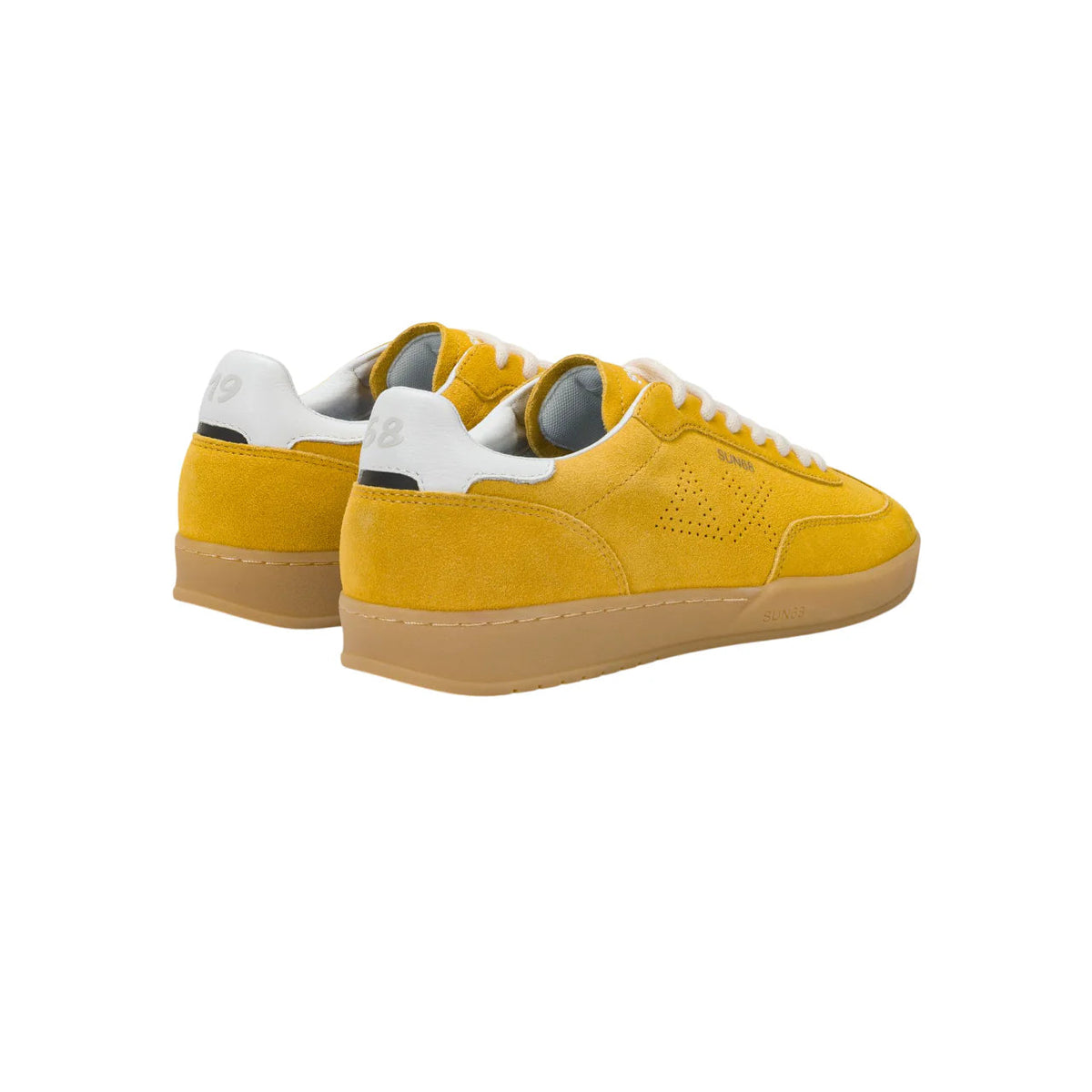 Sun68 sneakers uomo California Sun in suede giallo Z36142 GIALLO SUN68 