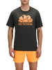 Sundek T-shirt uomo manica corta stampa logo verde fango