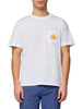 Sundek T-shirt uomo manica corta in cotone bianco
