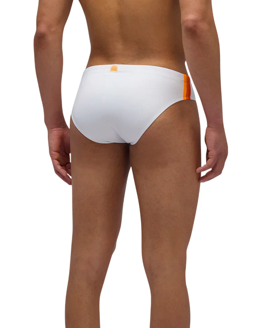 Sundek slip mare uomo in nylon bianco M279SSLL3000 61402 SUNDEK 