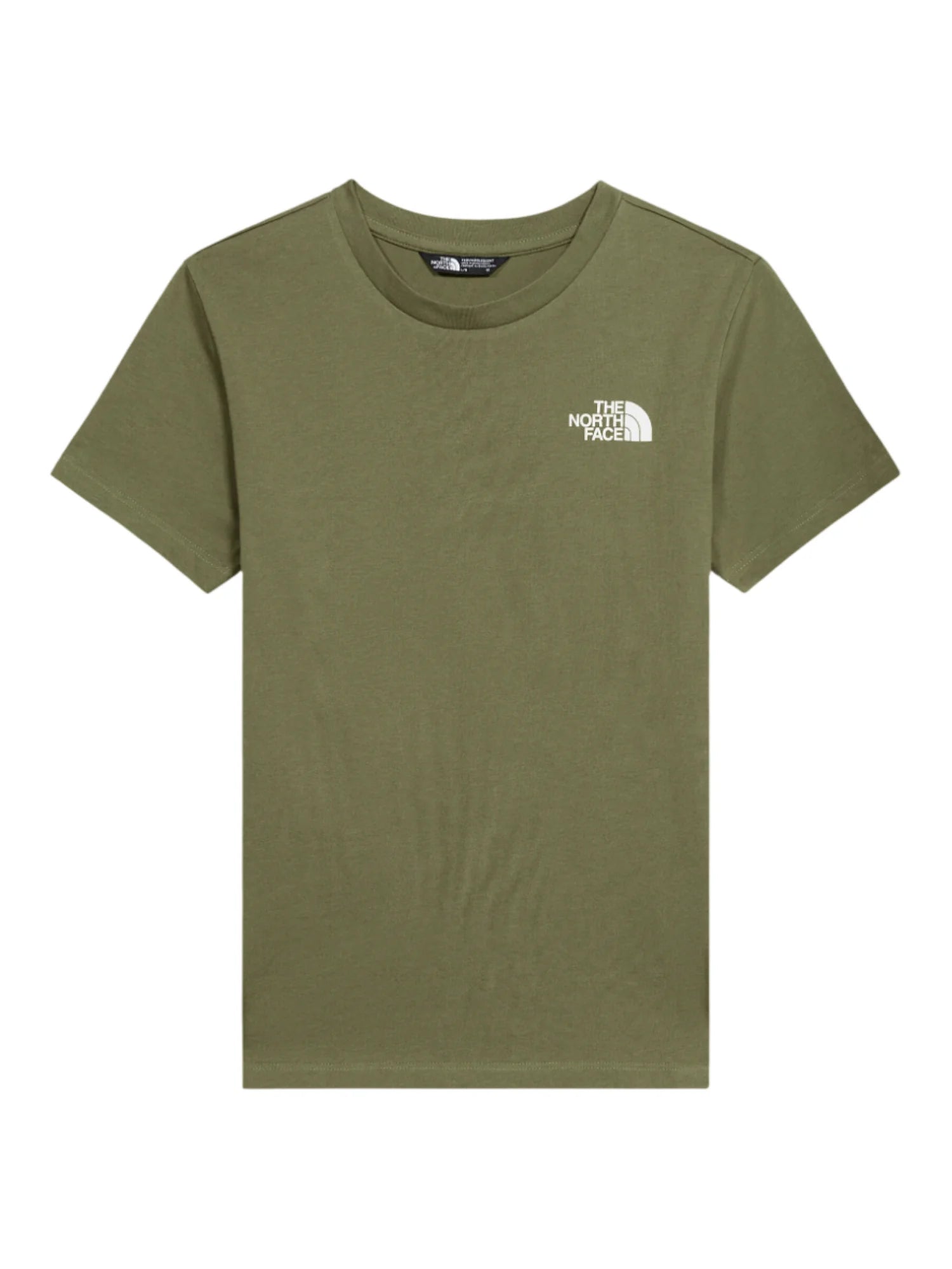 The North Face T-shirt bambino manica corta verde militare NF0A87T4 2EL1 THE NORTH FACE 