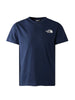 The North Face T-shirt bambino manica corta blu