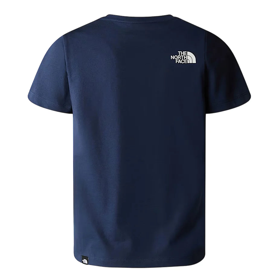 The North Face T-shirt bambino manica corta blu NF0A87T4 8K21 THE NORTH FACE 