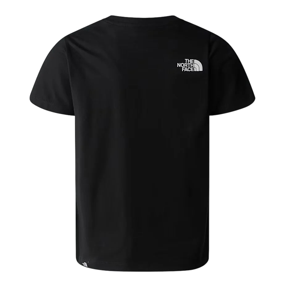 The North Face T-shirt bambino manica corta nero NF0A87T4 JK31 THE NORTH FACE 