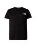 The North Face T-shirt manica corta bambino nero