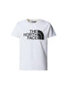 The North Face T-shirt bambino con logo bianco