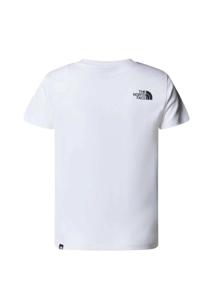 The North Face T-shirt bambino con logo bianco NF0A8EHG FN41 THE NORTH FACE 