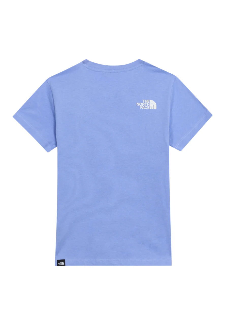 The North Face T-shirt bambino con logo lavanda NF0A8EHG G741 THE NORTH FACE 
