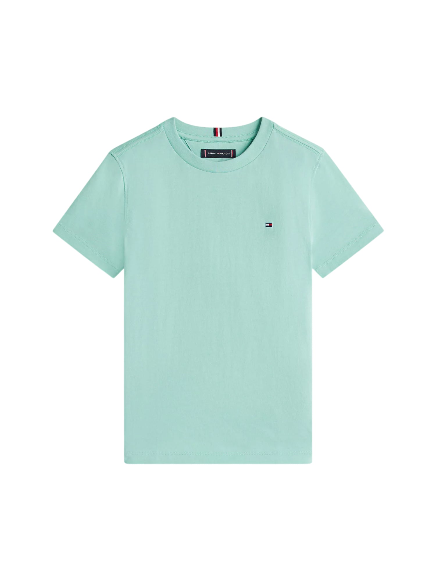 Tommy Hilfiger T-shirt manica corta bambino verde acqua KB0KB06879 DAA Tommy Hilfiger 