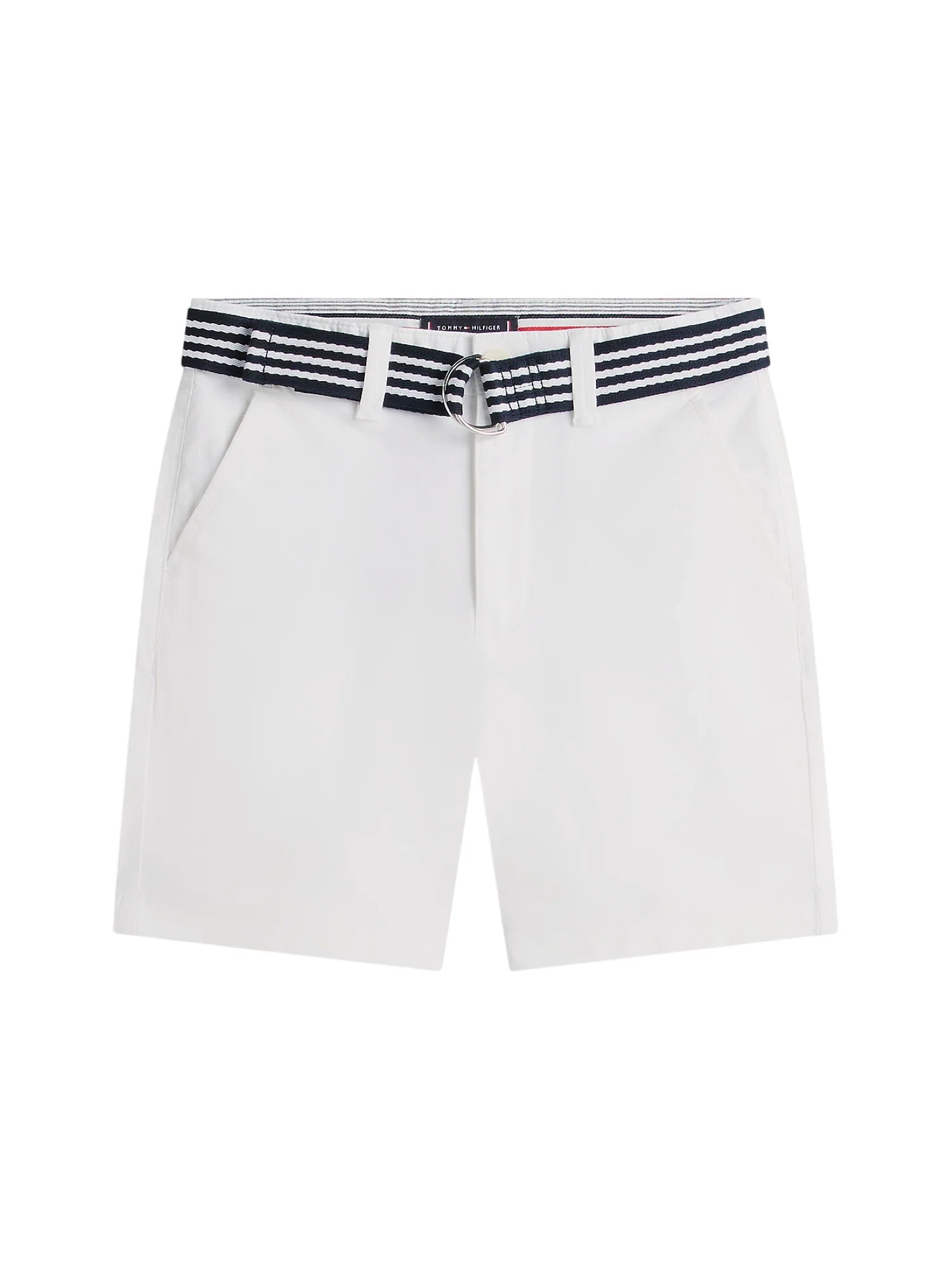 Tommy Hilfiger shorts bambino con cintura bianco KB0KB10246 YBR Tommy Hilfiger 