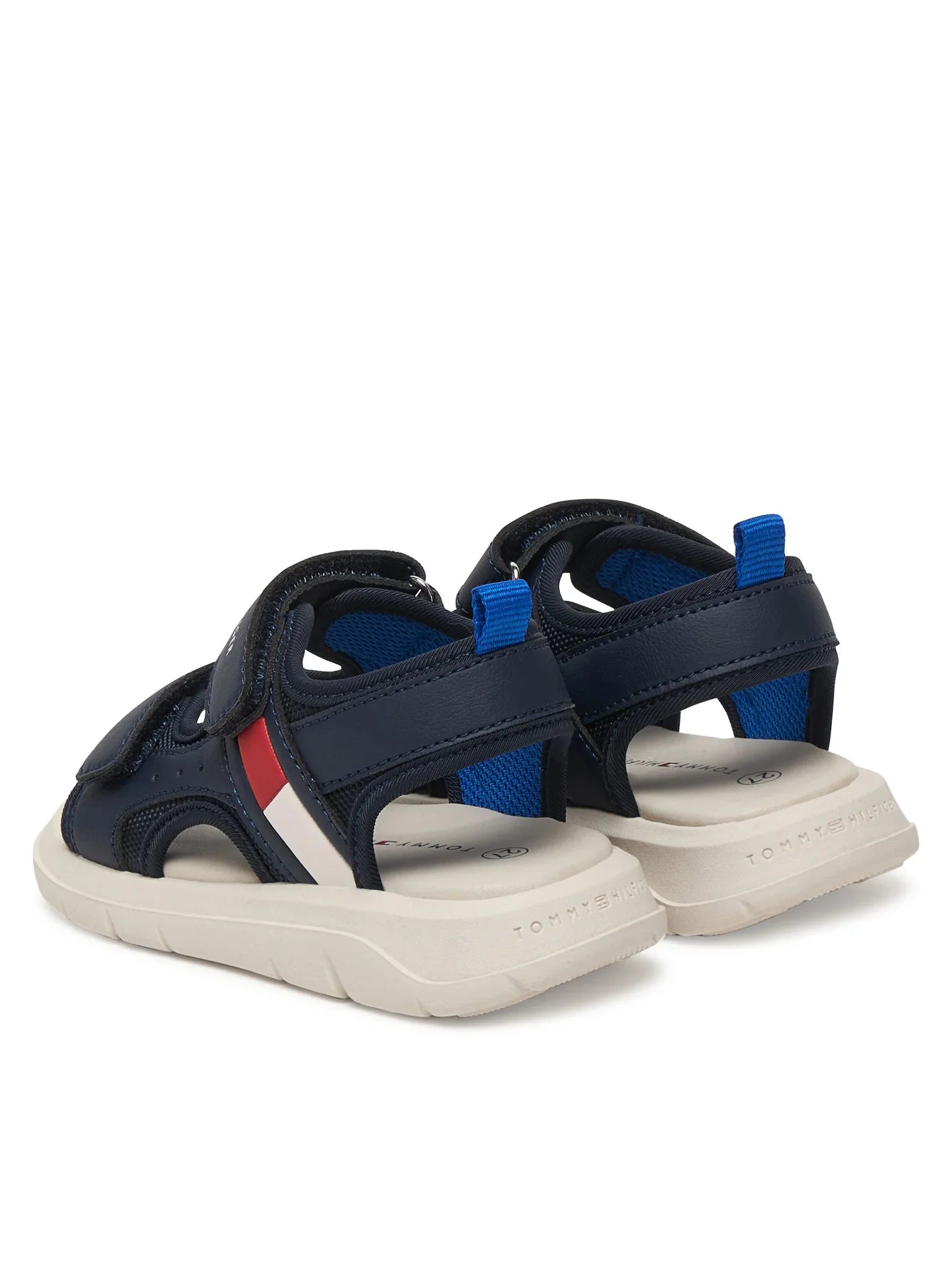 Tommy Hilfiger sandali bambino con strappi blu T1B2-34386-1591 800 Tommy Hilfiger 