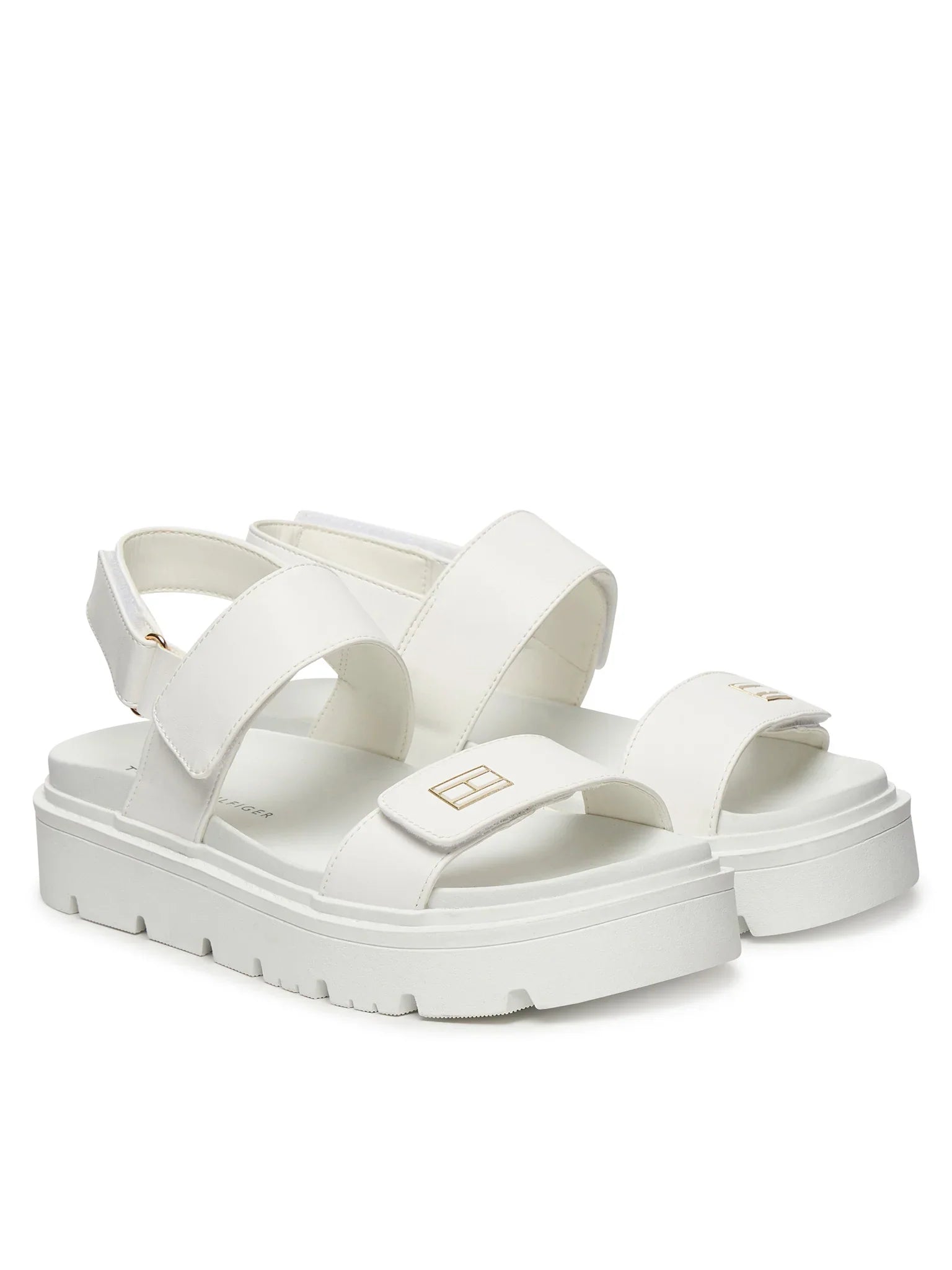 Tommy Hilfiger sandali bambina con strappi bianco T3A2-34284-0326 128 Tommy Hilfiger 