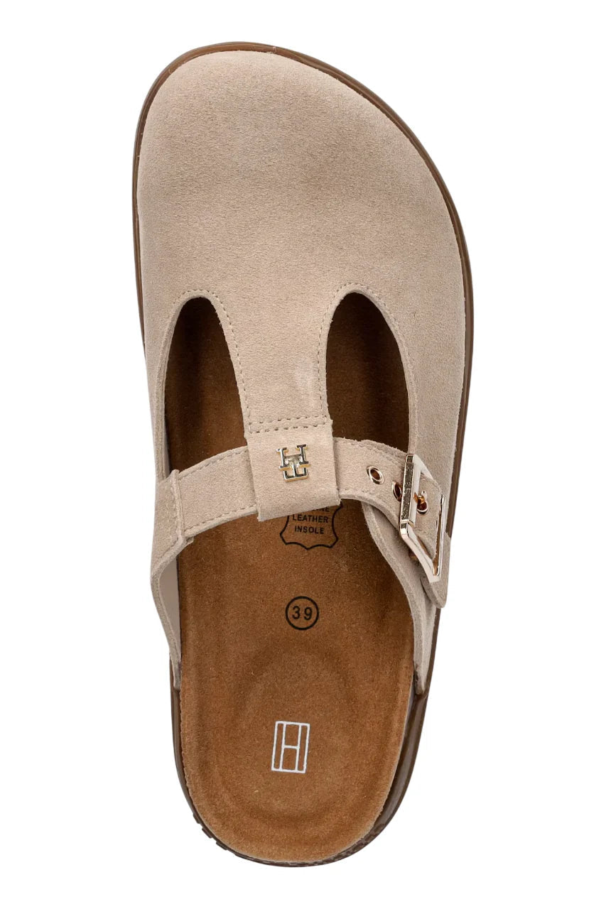 Tommy Hilfiger sabot bambino in suede beige T3A2-34310-1899 500 Tommy Hilfiger 