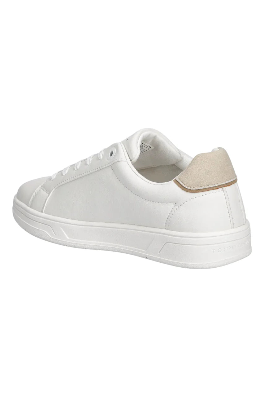 Tommy Hilfiger sneakers bambino in ecopelle bianco T3X9-34358-1592 A472 Tommy Hilfiger 