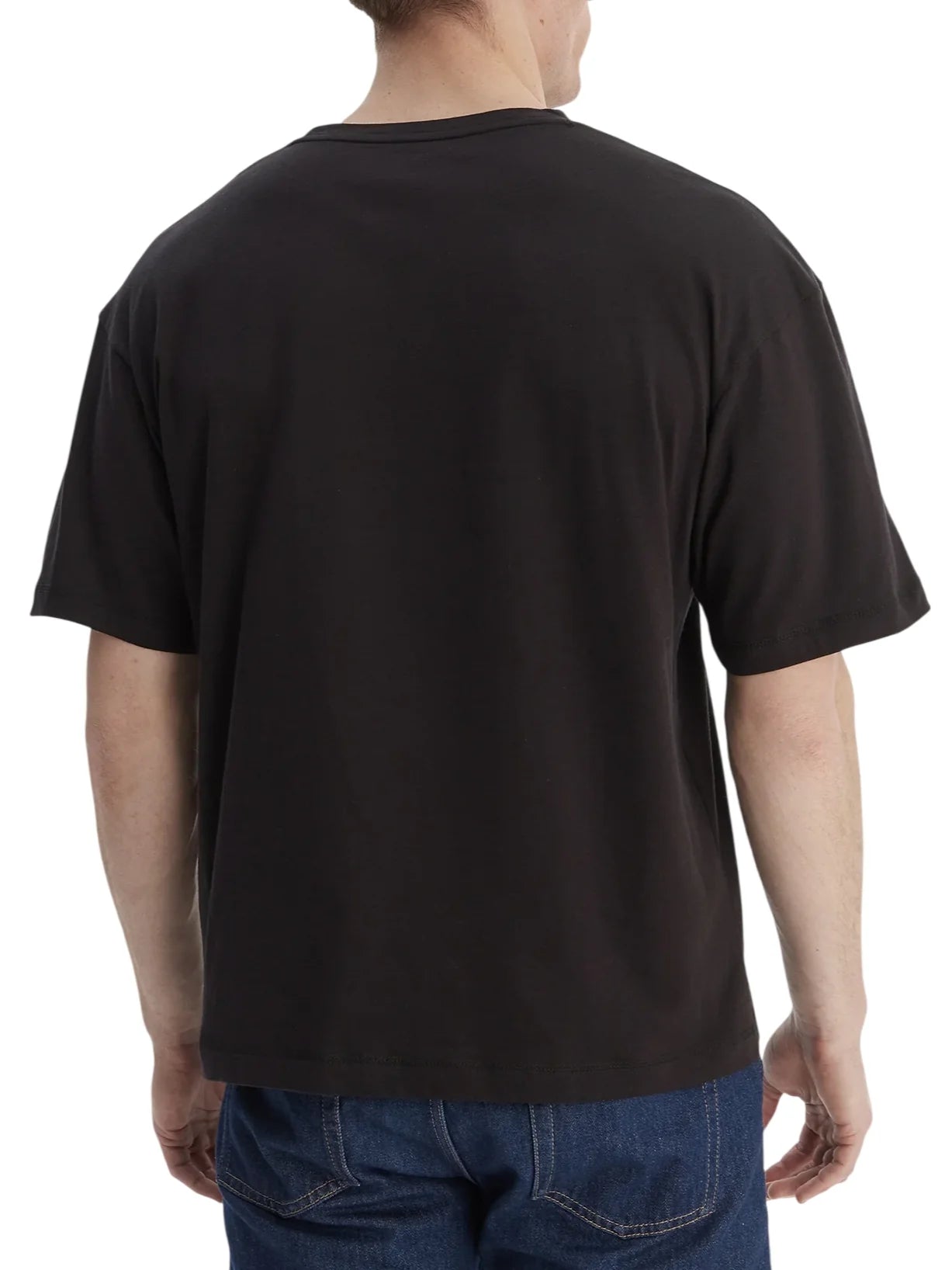 Tommy Hilfiger T-shirt manica corta uomo con logo nero UM0UM03643 BDS Tommy Hilfiger 