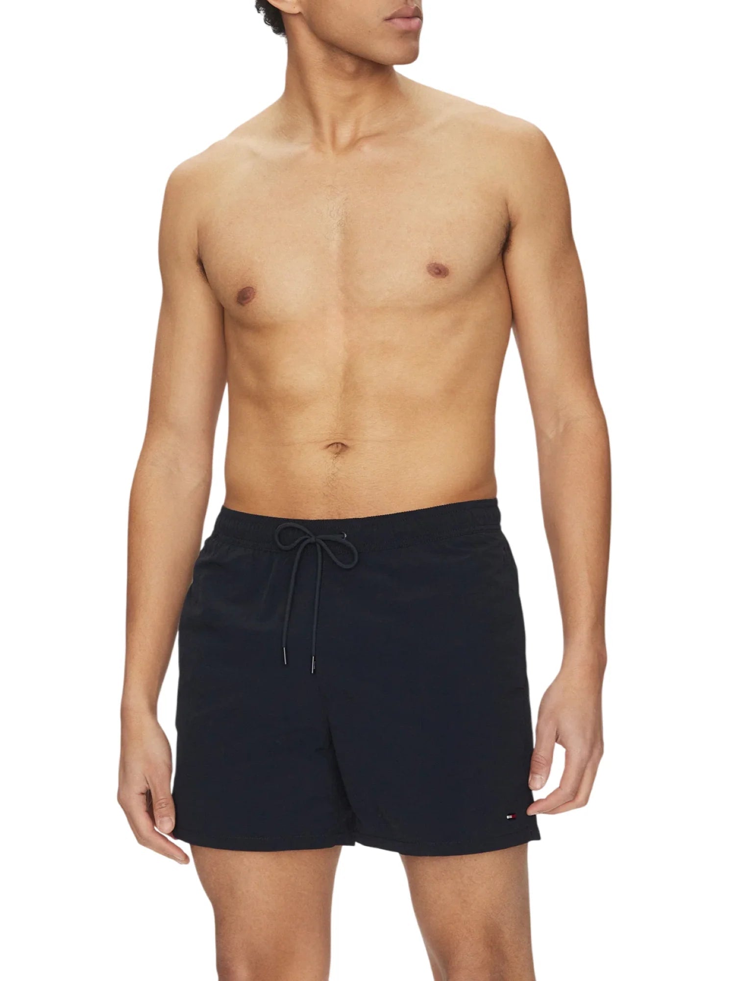 Tommy Hilfiger boxer mare uomo con bandierina iconica blu UM0UM03477 DW5 Tommy Hilfiger beachwear 