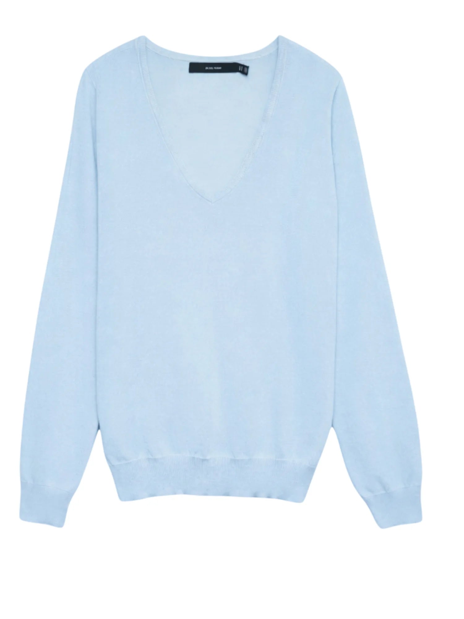 Vero Moda maglia lurex con scollo a V celeste argento 10339879 BRUNNERA BLUE-W.SILVER LUREX VERO MODA 