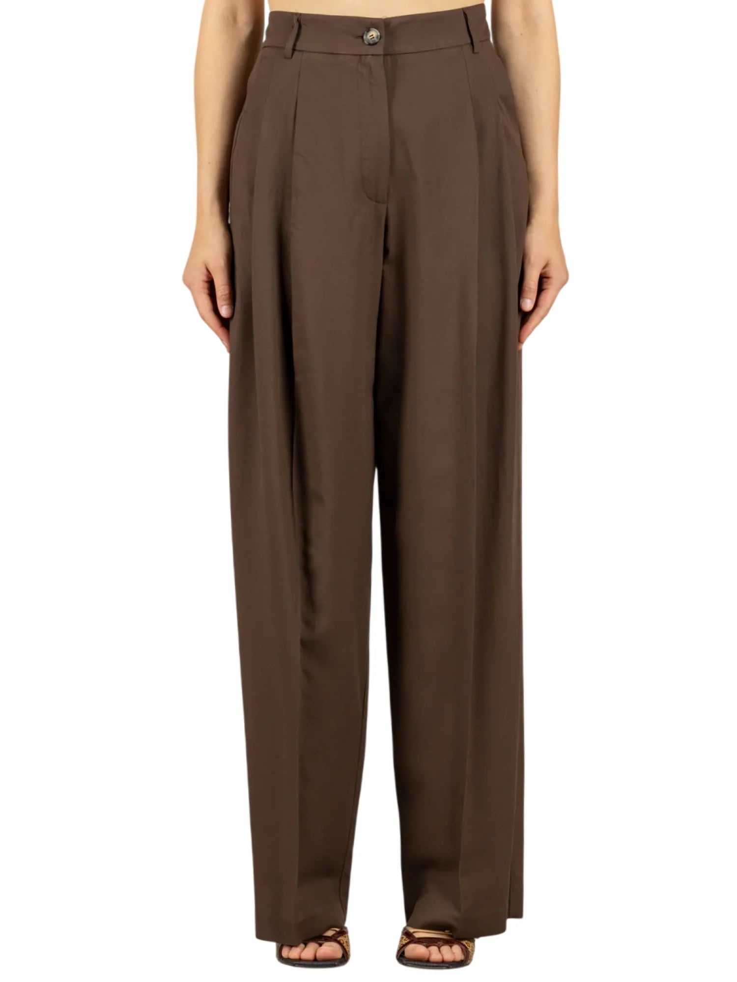 palazzo con pences 80%visc, 20%lino TAB1513 MORO VICOLO 