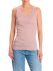 Vicolo canotta lurex donna rosa