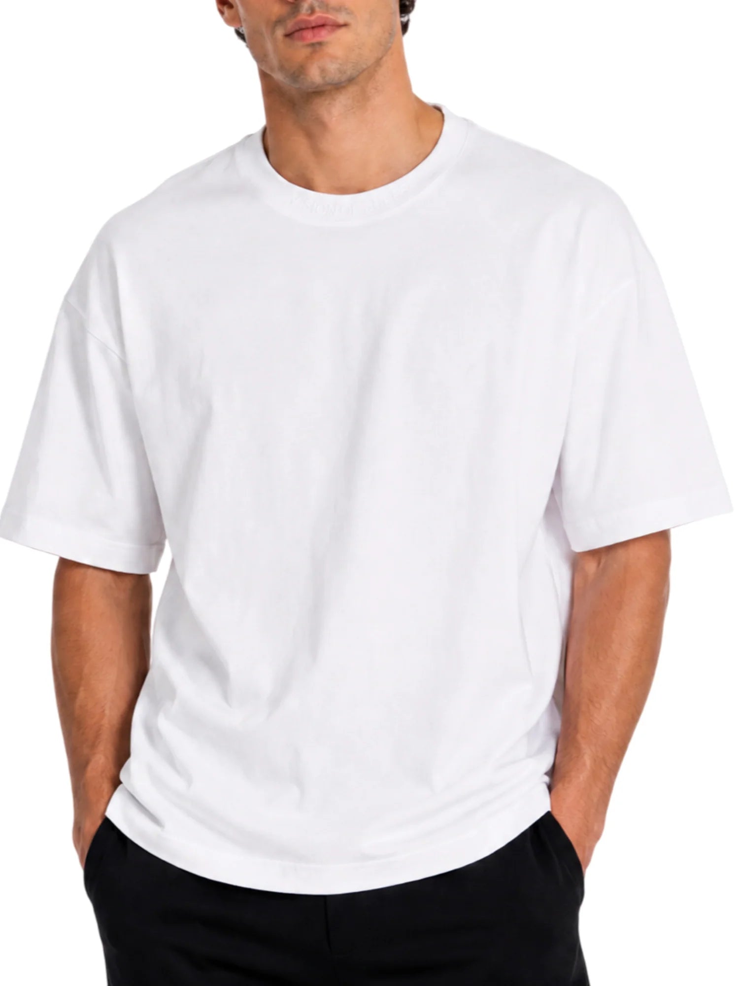 Vision of Super T-shirt uomo manica corta con stampa panna VS099TE OFFWHITE VISION OF SUPER 