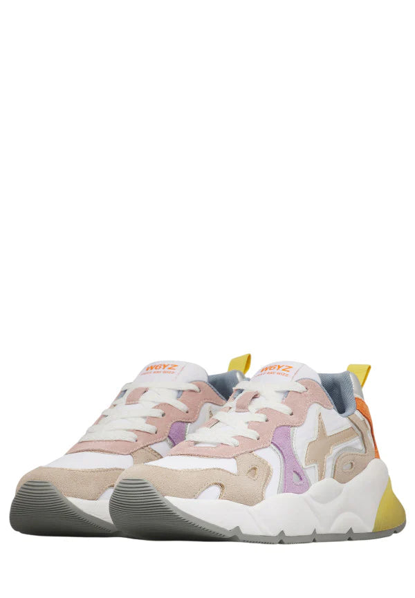 W6yz sneakers donna Sarah in suede e tessuto multicolor 201829403 1E11 W6YZ 
